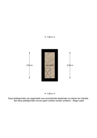 Floorplan - Badhuisstraat 6, 7411 PR Deventer